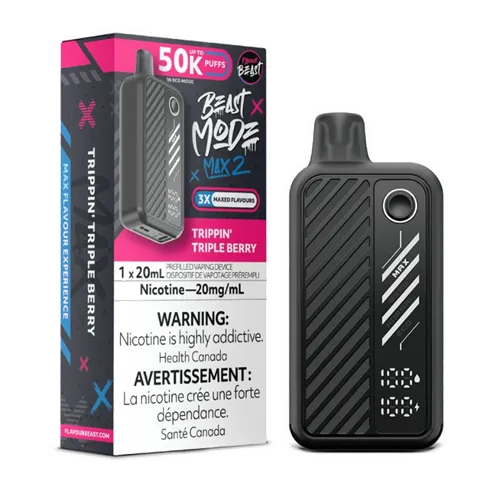 Product image of Trippin' Triple Berry - Flavour Beast Mode Max 2 - Disposable