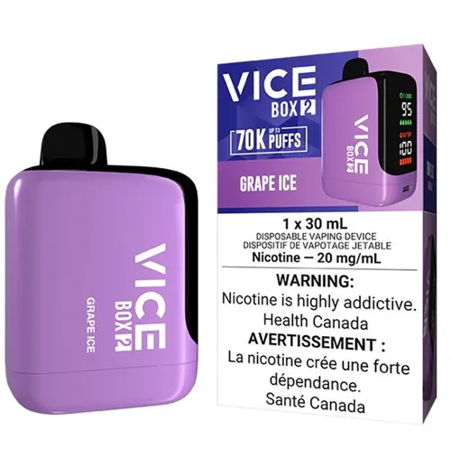 Product image of Grape Ice - Vice Box 2 - Disposable