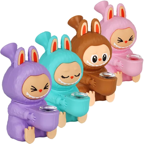 Product image of 5.5" Funny Animal Silicone Water Pipe