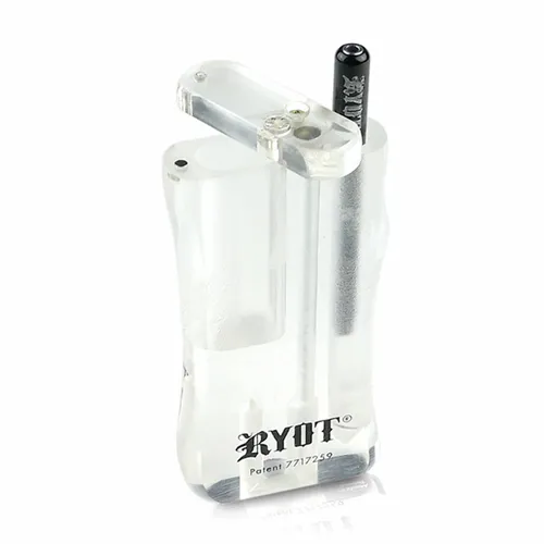 Product image of RYOT Large (3") Acrylic Magnetic Dugout w/ Matching Bat