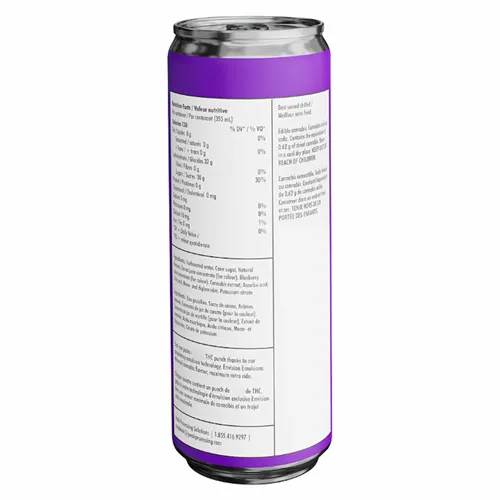 Blackberry Vanilla Cream - Snap Back - THC Drinks