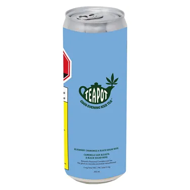 Product image of Good Evening Blueberry Chamomile Iced Tea - TeaPot - THC Drinks