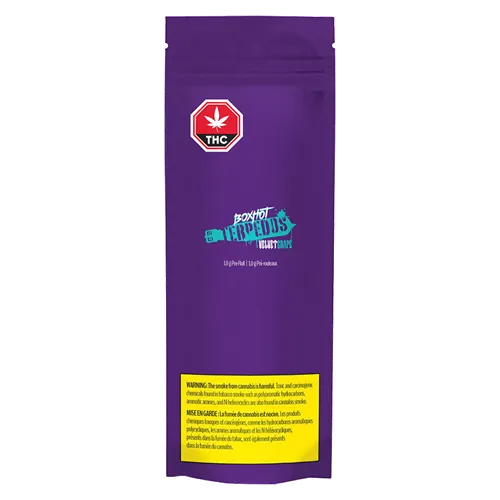 Terpedos Velvet Grape - BOXHOT - Joints
