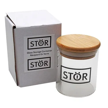 Product image of Stor, Glass Pop Top Storage Jar