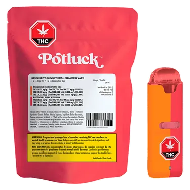Product image of Sunrise To Sunset Dual Chamber - Potluck - Disposables