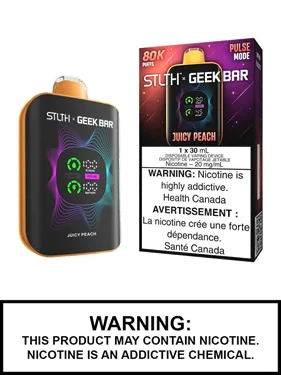 Product image of Juicy Peach - STLTH x Geek Bar - Disposable