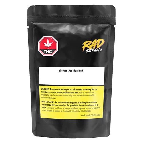 Blue Razz Infused Hash - RAD - Hash