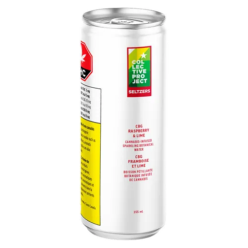 Product image of CBG Raspberry & Lime Botanical Water - Collective Project - Minor Cannibinoid Drinks