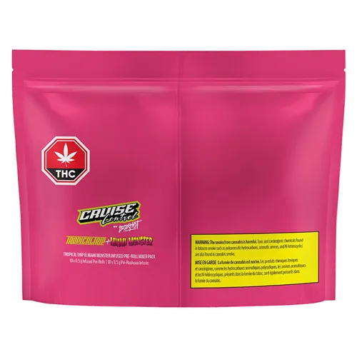 Tropical Trip & Miami Monster Infused - Cruise Control by Boxhot - Infused Joints