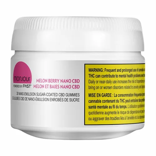 Melon Berry Nano CBD - Monjour - Gummies