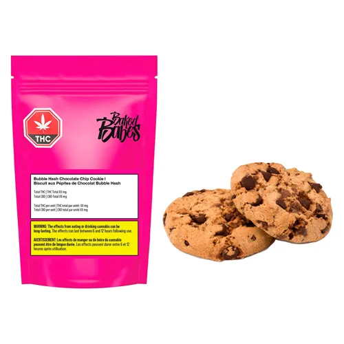 Bubble Hash Chocolate Chip Cookie - Baked Babes - Snacks & Baked Goods