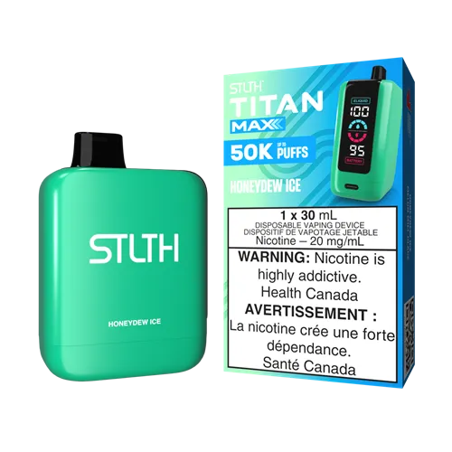 Product image of Honeydew Ice - STLTH Titan Max - Disposable