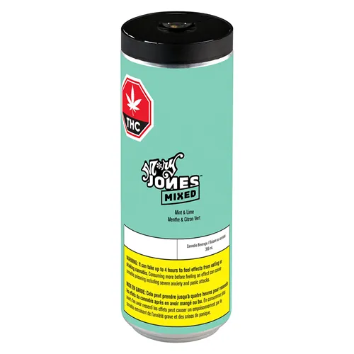 Product image of Mint & Lime - M*ry Jones Mixed - THC Drinks