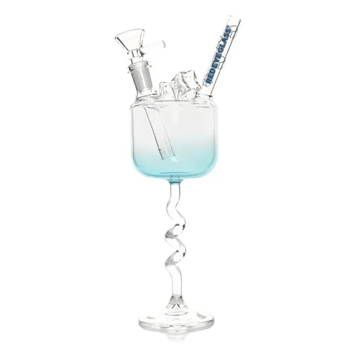 Product image of Red Eye Glass, 9" Happy Hour Water Pipe