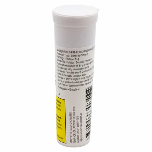 Lemon Pepper Live Resin Infused - Purple Hills - Pre-Rolled