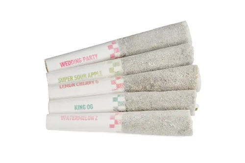 Flyers Frosted Infused Flight Pack - Claybourne - Variety Infused Pre-Rolled