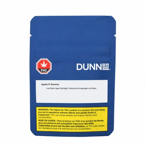 Apples 'n' Bananas - Dunn Cannabis - 510 Cartridge