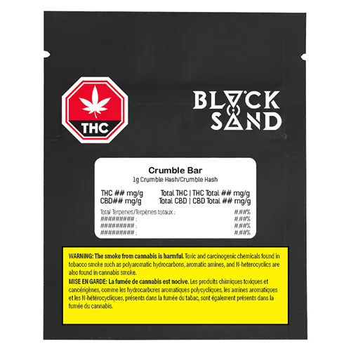 Crumble Bar - Black Sand - Wax