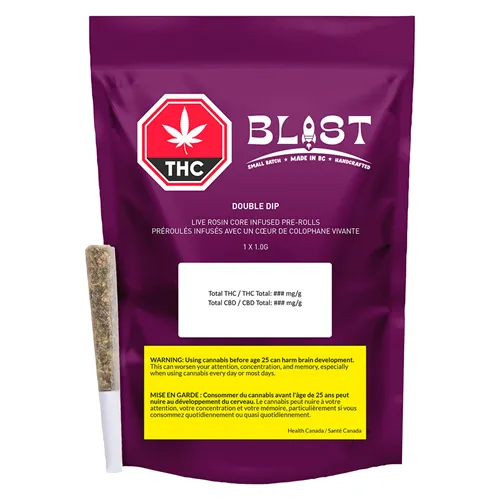 Double-Dip Live Rosin Core - Blast - Infused Joints