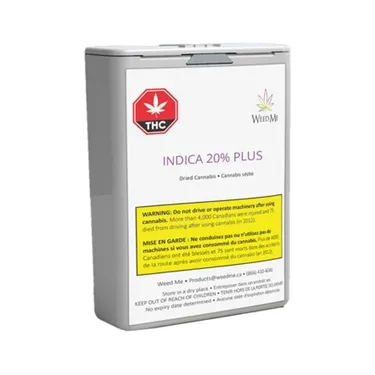 Product image of Indica 20% Plus - Weed Me - Joints