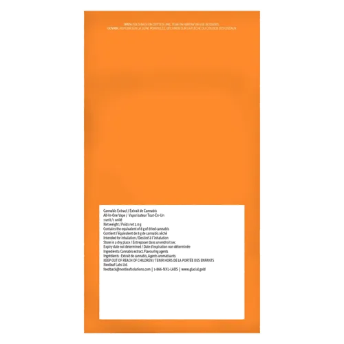 MAX THC Twisted Citrus Atmosphere - Glacial Gold - Disposables