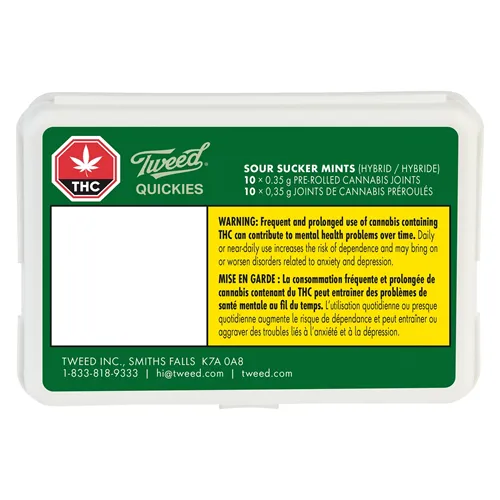 Quickies Sour Sucker Mints - Tweed - Joints