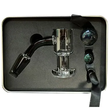 Product image of CannAccessories, Terp Slurp Banger 14mm, 45 Degree Kit, Dichro