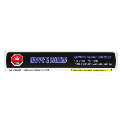 Quick Rips Indica - Happy & Stoned - Joints