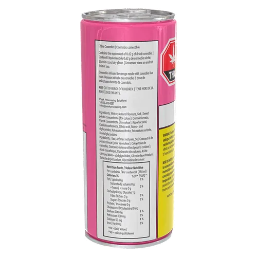 Pink Lemonade Splash Zero - frootyhooty - THC Drinks