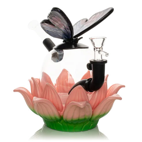 Product image of LIT Silicone, Lotus Butterfly Water Pipe