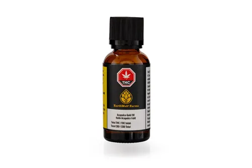 Product image of Acapuclo Gold Oil - EarthWolf Farms - Ingestible Oils