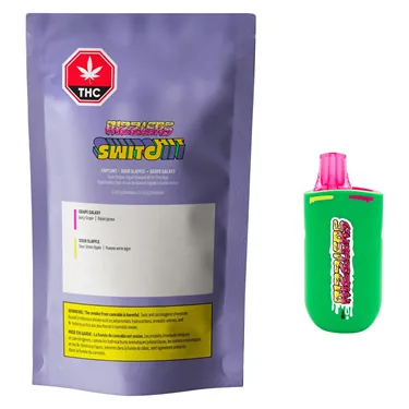 Product image of Switchit Sour Slapple + Grape Galaxy - Rizzlers - Disposables