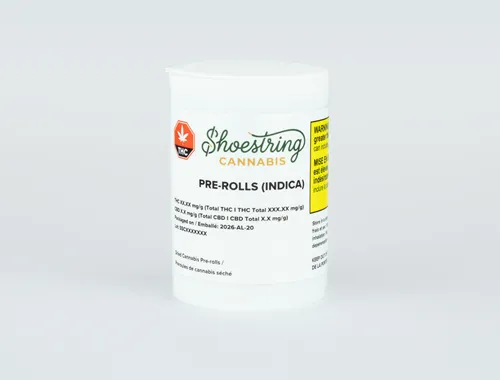 Indica - Shoestring Cannabis - Joints