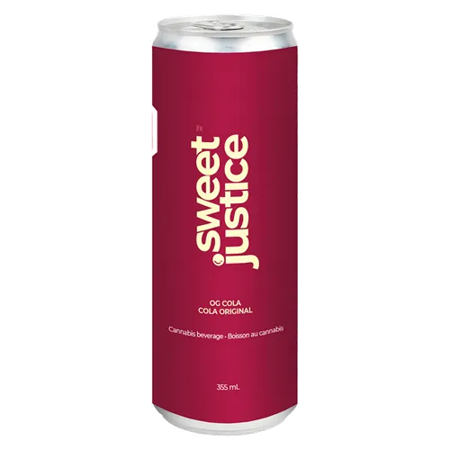 Product image of OG Cola 5THC + 5CBG - Sweet Justice - THC Drinks