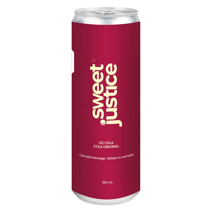 Product image of OG Cola 5THC + 5CBG - Sweet Justice - THC Drinks