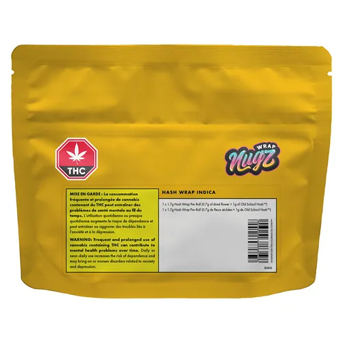 Hash Wrap Indica - Nugz - Infused Joints