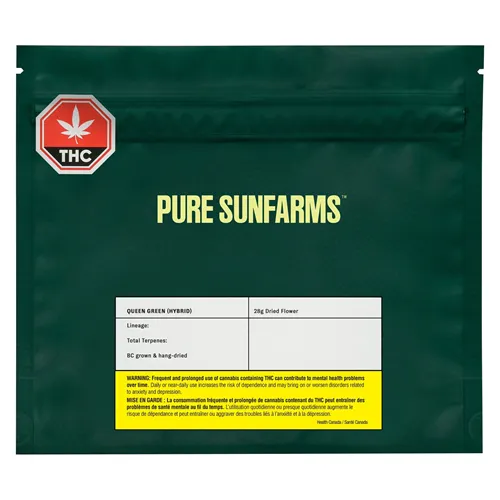 Queen Green - Pure Sunfarms - Dried Flower