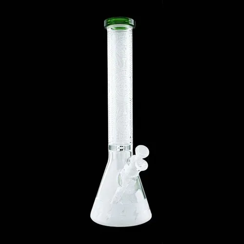 Product image of Cheech, 16" Sandblasted Nuclear Beaker Glass Bong