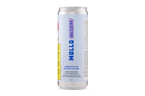 Product image of Blackberry Seltzer - Mollo - THC Drinks