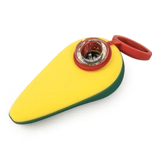 Product image of Lit Silicone, Avocado Water Pipe