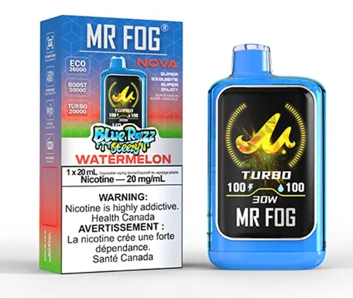 Product image of Blue Razz Steezy Very Watermelon - MR FOG x NOVA - Disposable