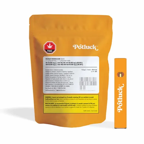 Product image of Mango Hurricane Haze - Potluck - Disposable