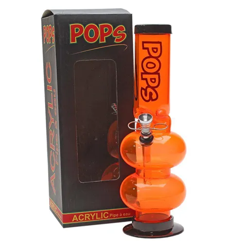 Product image of 12" Double Bubble Base Acrylic Bong with Ice Catcher