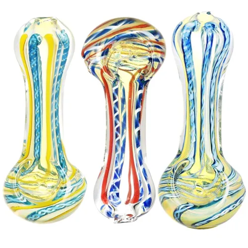 Product image of 4" DNA Twist Spoon Pipe