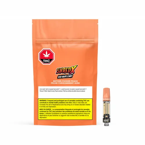 Mother Pucker Peach - SHREDX - 510 Cartridges
