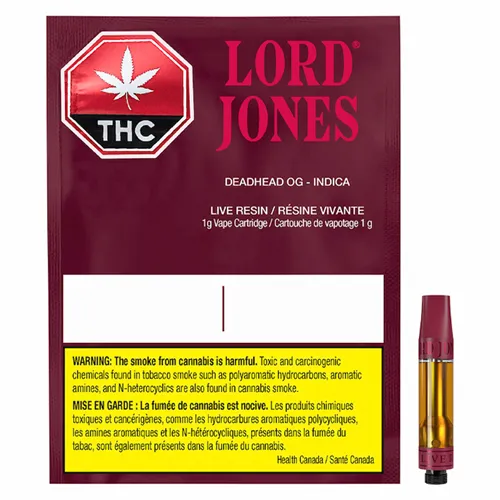 Product image of Deadhead OG Pure - Lord Jones - Live Resin 510