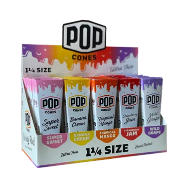 Product image of Pop Papers, Strawberry Jam Ultra Thin Pre-Rolled Cones