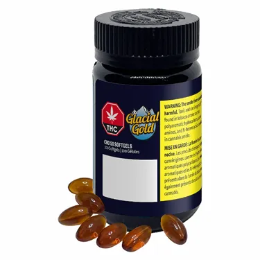 Product image of CBD 50 Softgels - Glacial Gold - Capsules