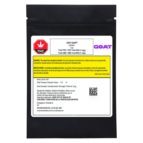 Day Shift - G.O.A.T - Dried Flower