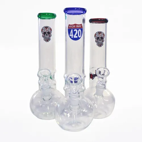 Product image of 10" Bubbler Base w/ Ice Pinch & Fixed Downstem/Bowl